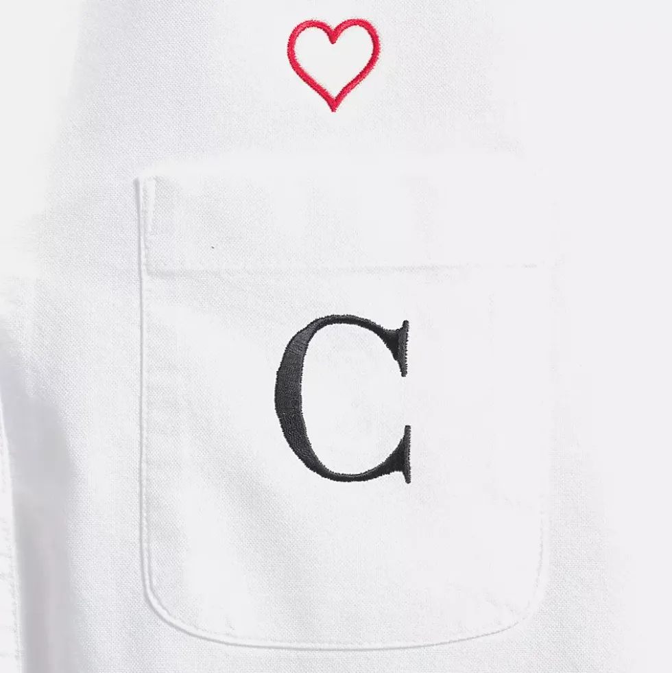 Women's Embroidered Oxford Shirt