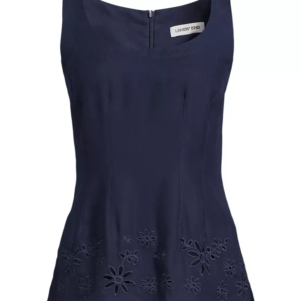 Women's Embroidered Peplum Top