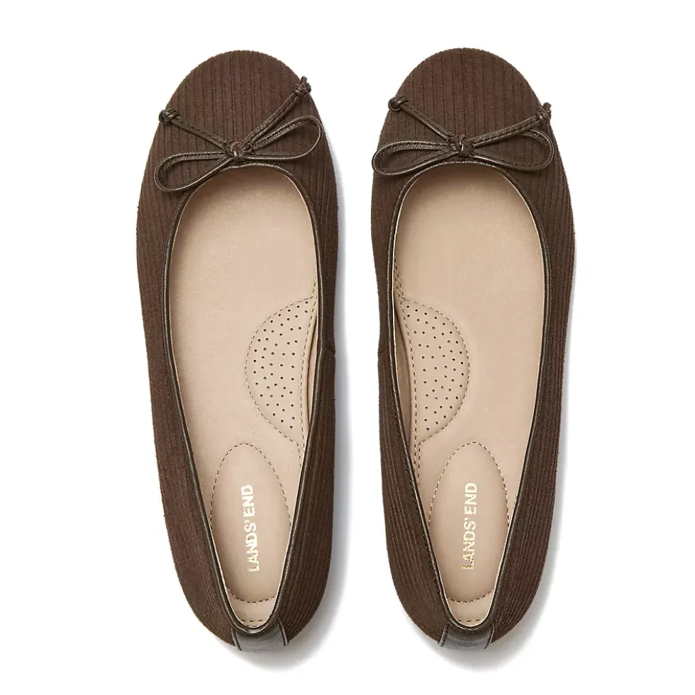 Women's Essential Corduroy Ballet Flats