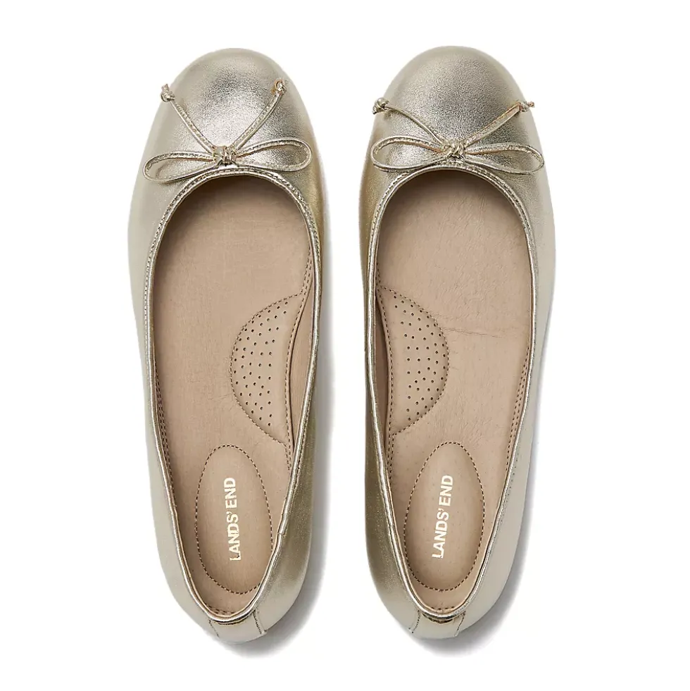Women's Essential Leather Ballet Flats