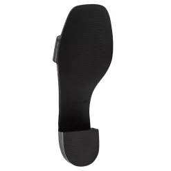 Women's Essential Leather Block Heel Sandals