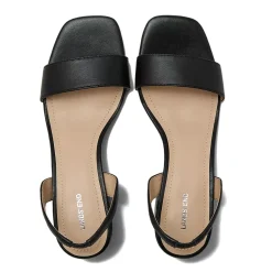 Women's Essential Leather Block Heel Sandals
