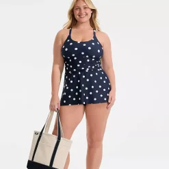 Women's Essential Tie Back Ruched Dresskini Top