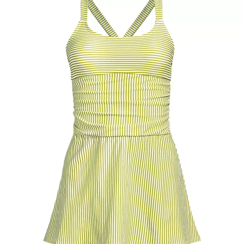 Women's Essential Tie Back Ruched Dresskini Top