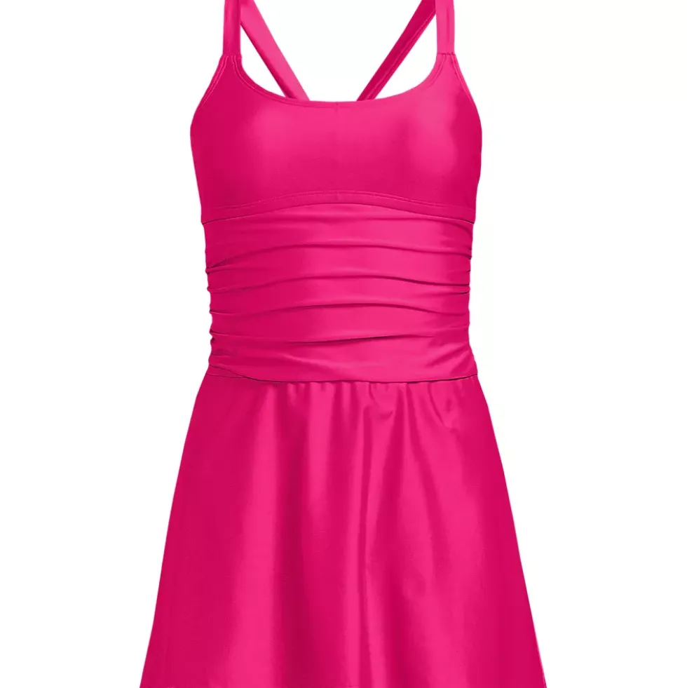 Women's Essential Tie Back Ruched Dresskini Top