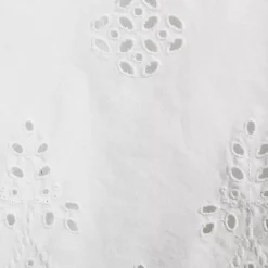 Women's Eyelet Split Neck Shirt