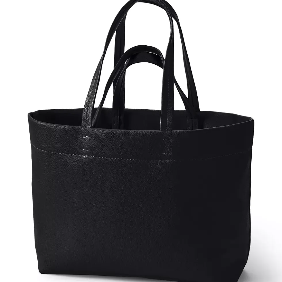 Women's Faux Leather Tote