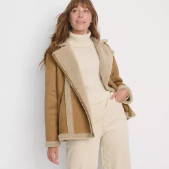 Women's Faux Shearling Jacket