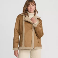 Women's Faux Shearling Jacket
