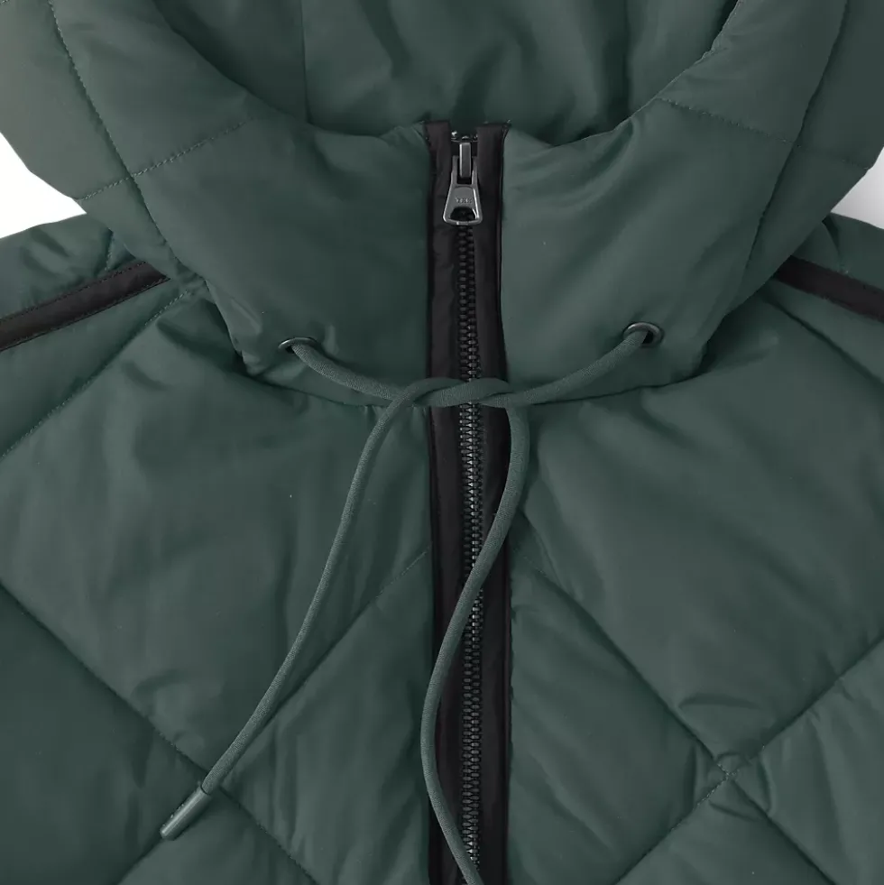 Women's FeatherFree Insulated Diamond Quilted Maxi Coat