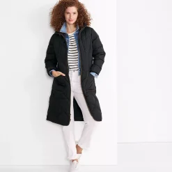 Women's FeatherFree Insulated Diamond Quilted Maxi Coat