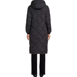 Women's FeatherFree Insulated Diamond Quilted Maxi Coat