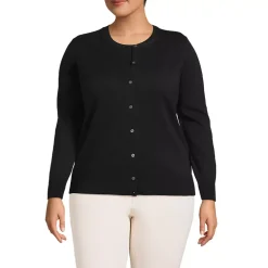 Women's Fine Gauge Cotton Cardigan Sweater