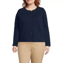 Women's Fine Gauge Cotton Milano Blazer Sweater