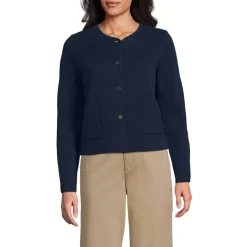 Women's Fine Gauge Cotton Milano Blazer Sweater