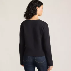 Women's Fine Gauge Cotton Milano Blazer Sweater