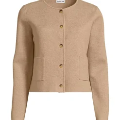 Women's Fine Gauge Cotton Milano Blazer Sweater