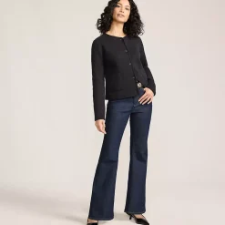 Women's Fine Gauge Cotton Milano Blazer Sweater
