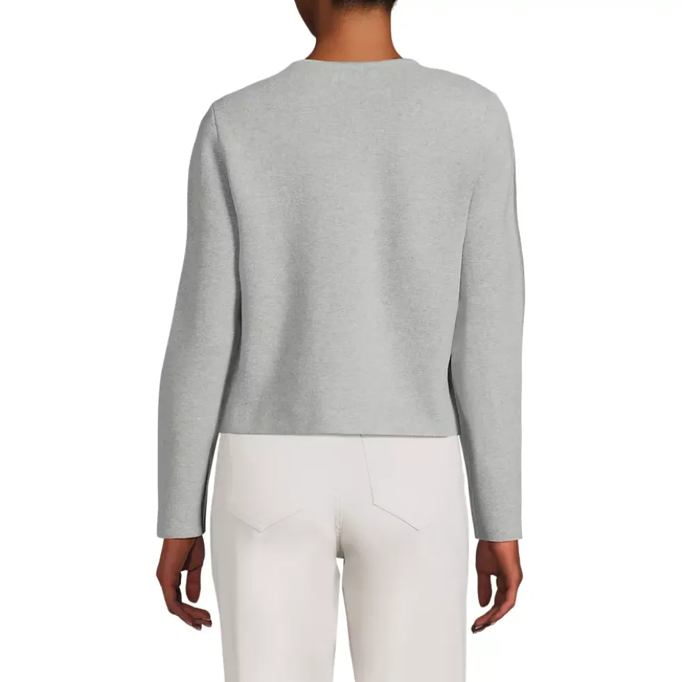 Women's Fine Gauge Cotton Milano Blazer Sweater