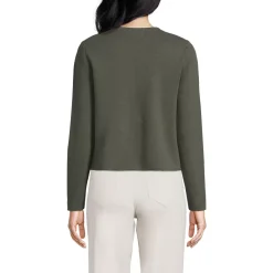 Women's Fine Gauge Cotton Milano Blazer Sweater