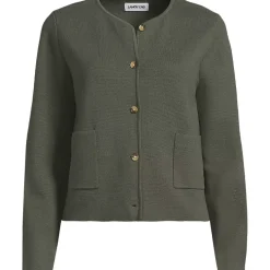 Women's Fine Gauge Cotton Milano Blazer Sweater