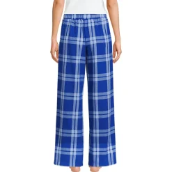 Women's Flannel Wide Leg Sleep Pants