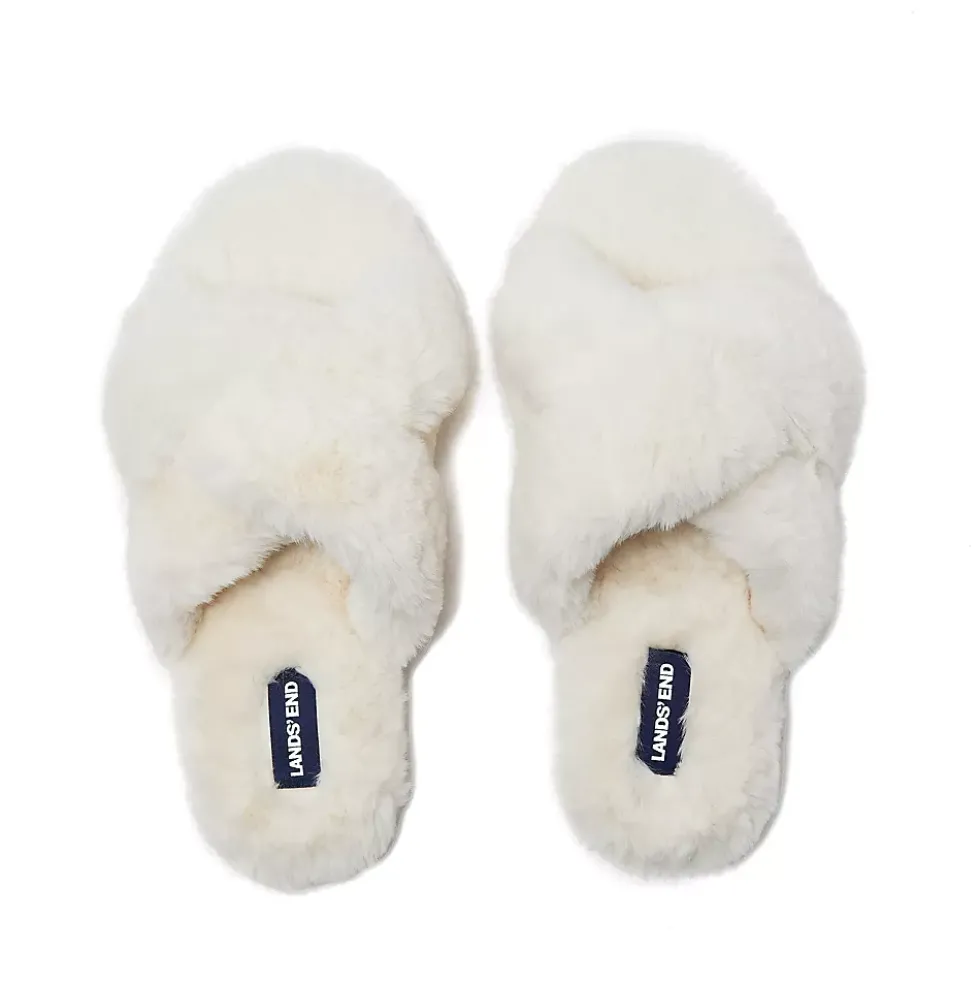Women's Fluffy Slide House Slippers