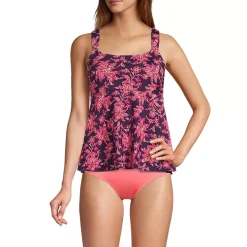 Women's Flutter Scoop Neck Tankini Top