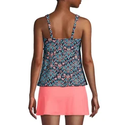 Women's Flutter Scoop Neck Tankini Top