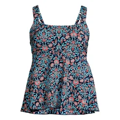 Women's Flutter Scoop Neck Tankini Top