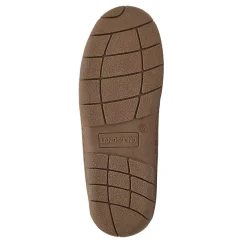 Women's Fuzzy Lined Suede Moccasin Slippers