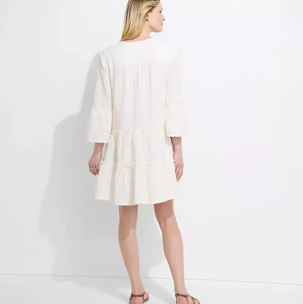 Women's Gauze Tiered Dress
