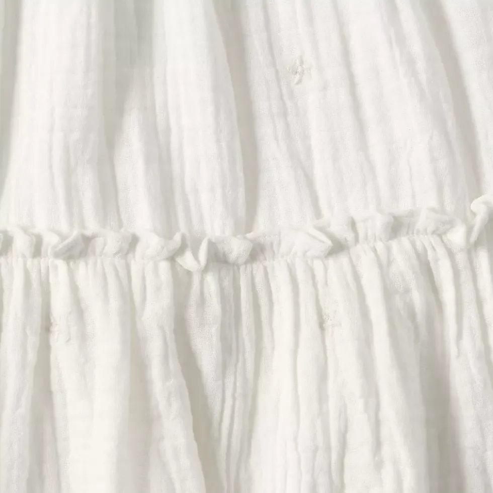 Women's Gauze Tiered Dress