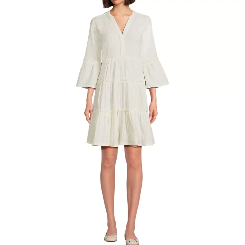 Women's Gauze Tiered Dress
