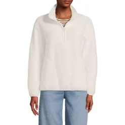 Women's Half Zip Cozy Sherpa Fleece Pullover