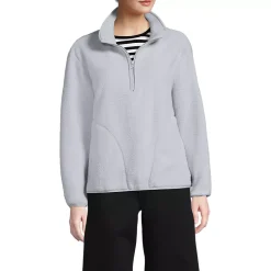 Women's Half Zip Cozy Sherpa Fleece Pullover