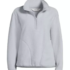 Women's Half Zip Cozy Sherpa Fleece Pullover