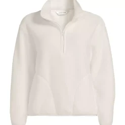 Women's Half Zip Cozy Sherpa Fleece Pullover