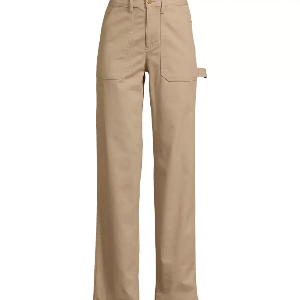 Women's Herringbone Chino High Rise Utility Pants