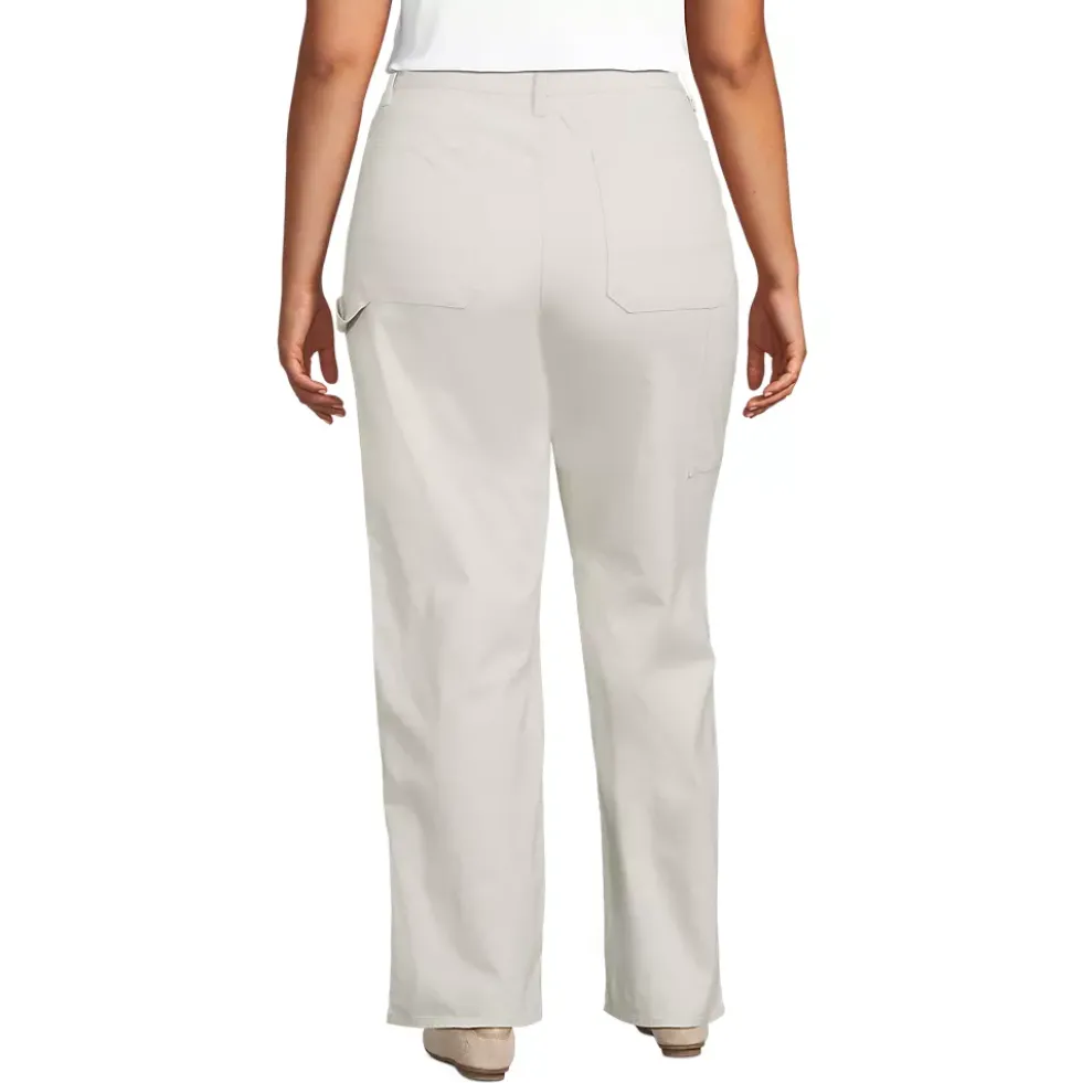 Women's Herringbone Chino High Rise Utility Pants