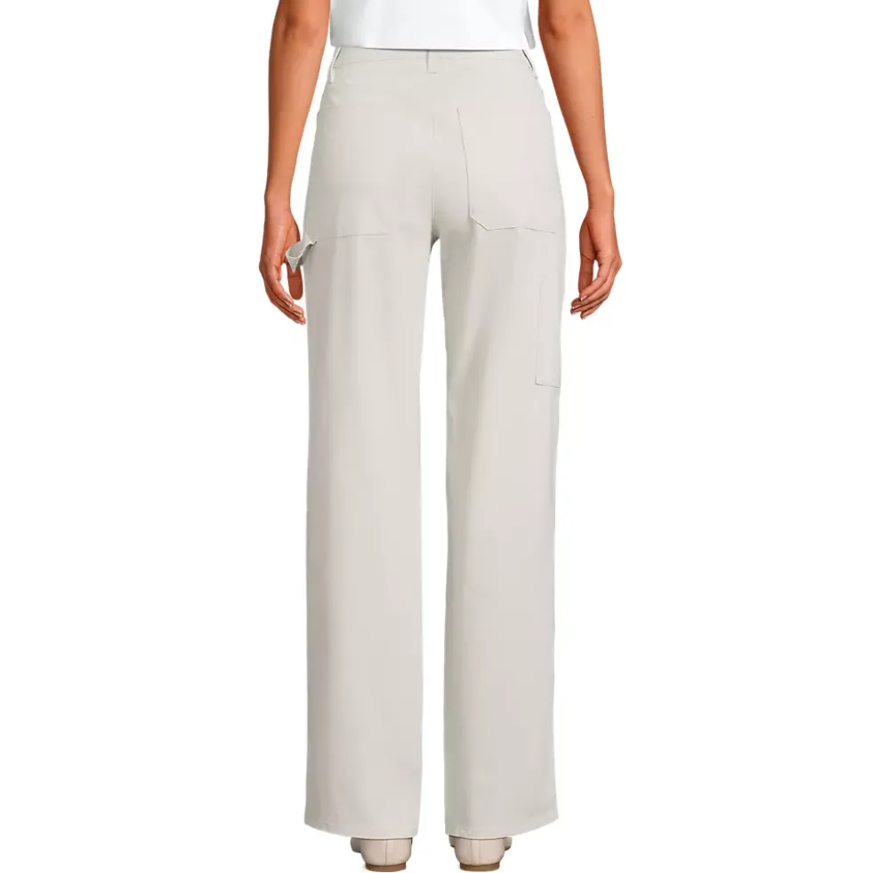Women's Herringbone Chino High Rise Utility Pants