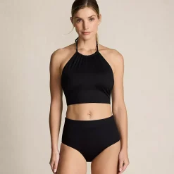 Women's High Neck Halter Bikini Top