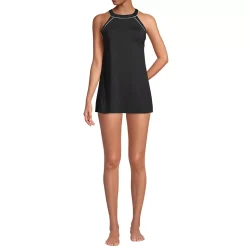 Women's High Neck Swim Dress Swimsuit