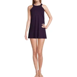 Women's High Neck Swim Dress Swimsuit