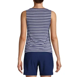 Women's High Neck UPF 50 Sun Protection Modest Tankini Swimsuit Top