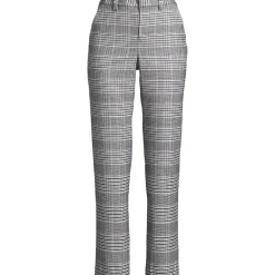 Women's High Rise Brushed Flannel Tapered Ankle Pants