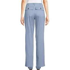 Women's High Rise Chino Utility Straight Leg Pants