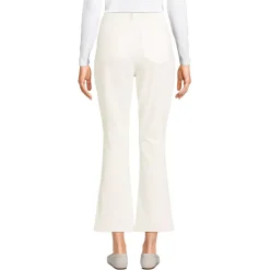Women's High Rise Corduroy Kick Crop Pants