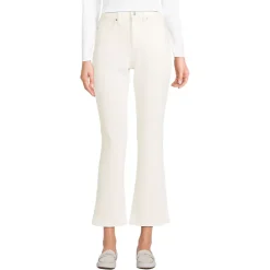 Women's High Rise Corduroy Kick Crop Pants
