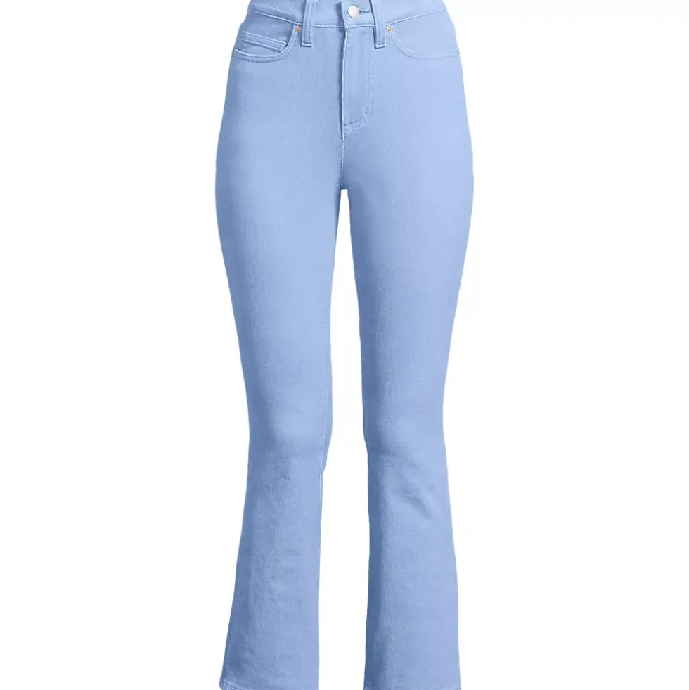 Women's High Rise Corduroy Kick Crop Pants